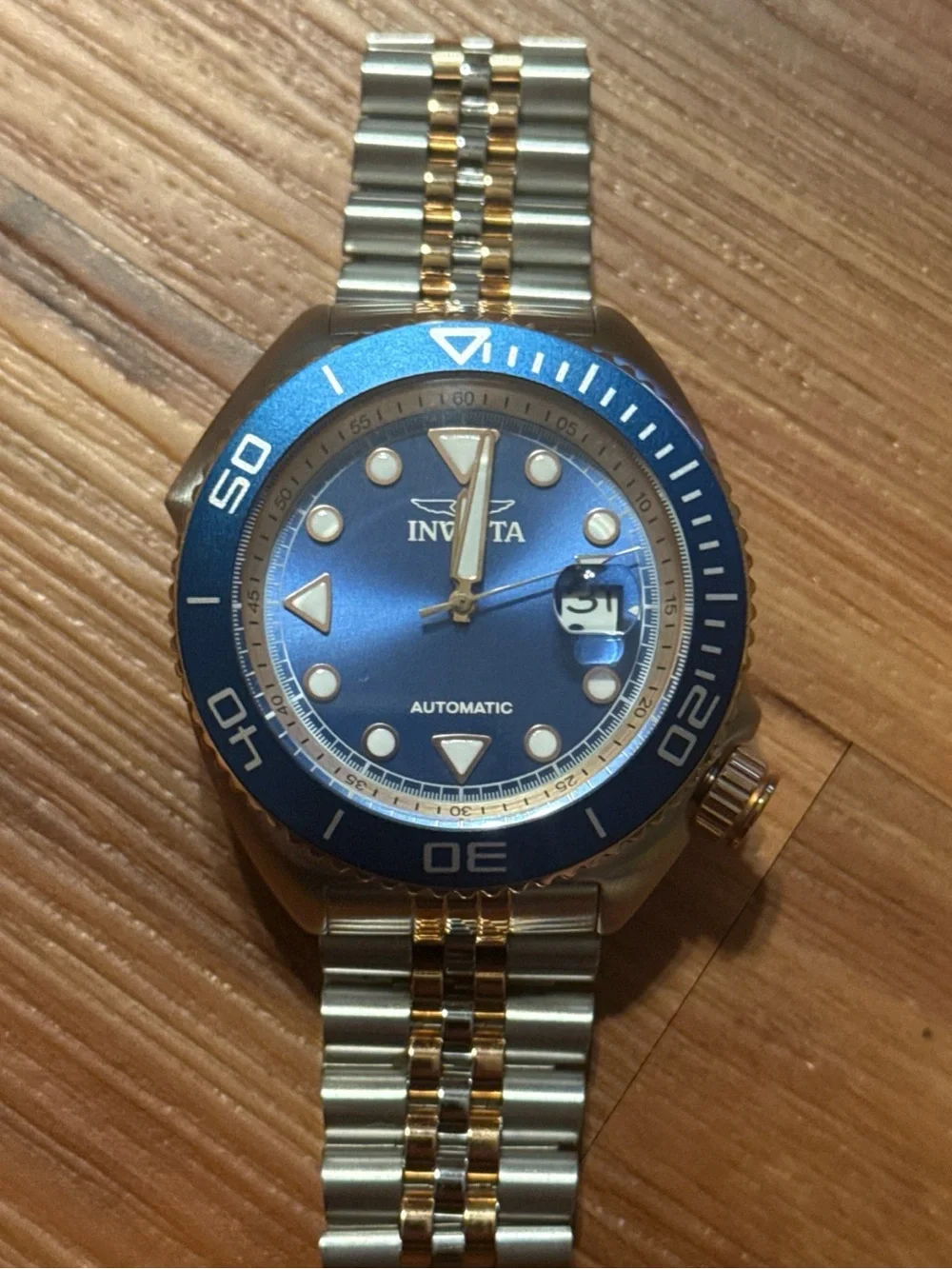 Invicta visible automatic